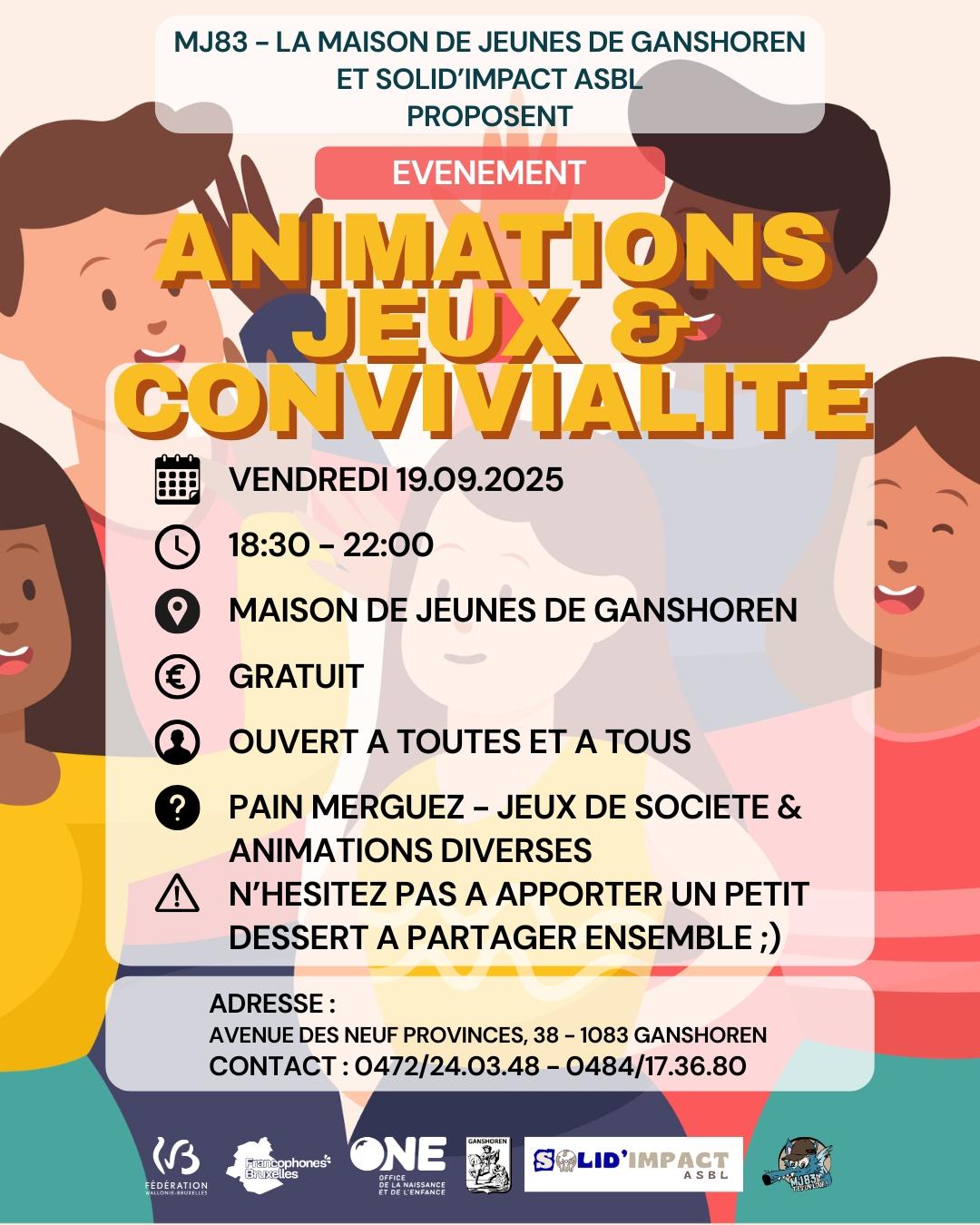 Animations & Rencontres Jeunes